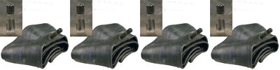 SET OF 4 TWO 15X6.00-6 TWO 20X8.00-8TIRE INNER TUBE RUBBER VALVE NEW  FAS