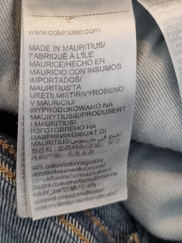 Calvin Klein Damen Light Wash Strecth High Rise Skinny Jeans Größe 31" Taille - Bild 11 von 12