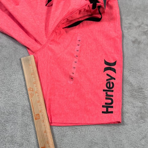 Hurley Board Shorts Boys Size 25 Pink Red Quick Dry Lightweight Beach Surf NEW - Picture 6 of 12