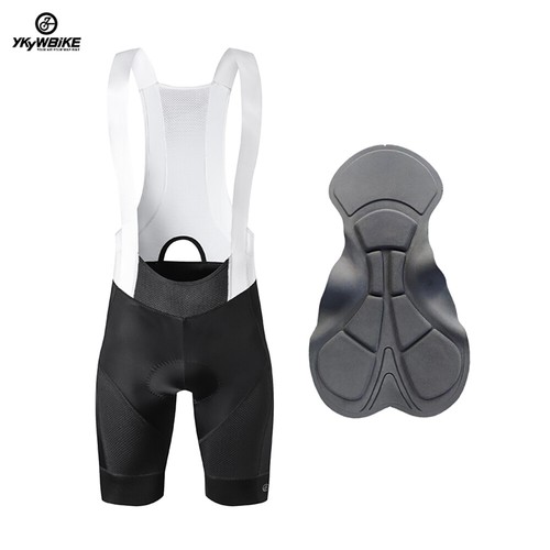 YKYWBIKE Cycling Bib Shorts Men Outdoor Bike Cycling Padded Tights Bicycle Bibs - Picture 24 of 165