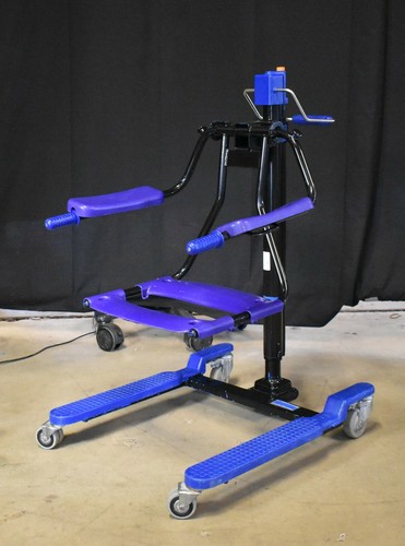 ARJO 17" Up To 36" MANUAL PATIENT TRANSFER LIFT up to 300 lbs PLEASE WATCH VIDEO - Picture 8 of 12