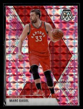 2019-20 Panini Mosaic #49 Marc Gasol #49 Camo Pink Toronto Raptors