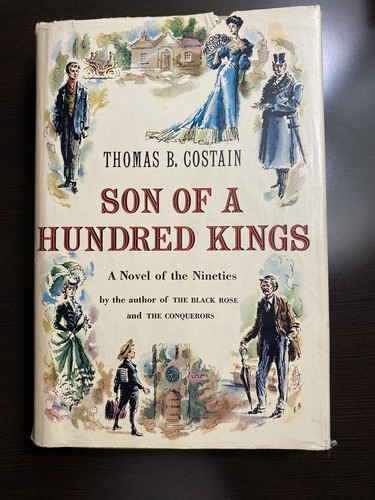 Sohn von hundert Königen, 1950 Buchclub Ed, Thomas B Costain, gebraucht