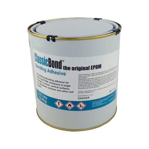 RUBBER ROOFING KIT FOR FLAT ROOFS, INCLUDES 1.2mm EPDM MEMBRANE AND