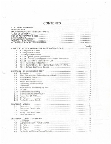 2003 Komatsu AX, BX & CX Series Lift Truck Training Manual (TM100) {D1260} - Afbeelding 3 van 6