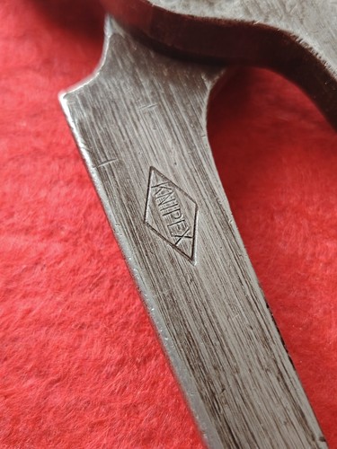 Alte KNIPEX Kneifzange, Sehr Massiv WEST-GERMANY Oldtimer Vintage Plier 290mm - Bild 3 von 7