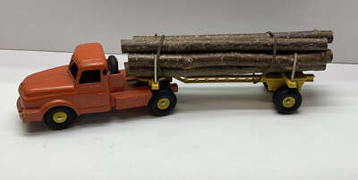 Dinky Supertoys N°36 - Willeme + Remorque Porte-Bois - Collection - Occasion