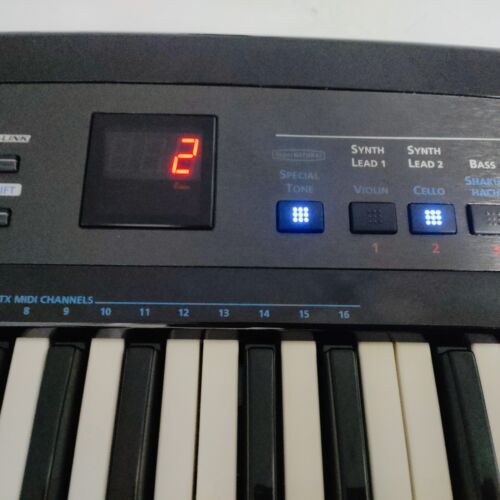 Roland AX-Synth Keyboard Synthesizer Z8C4025 schwarz mit Netzteil - Bild 3 von 19