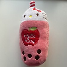 Hello Kitty  Friends Boba Tea Plush Toy Sanrio Collectible 10" Licensed Gift