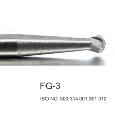 100pcs Dental Tungsten carbide burs FG - 3 High Quality