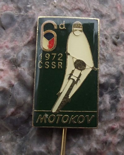 1972 ISDT International 6 Six Day Event Motorcycle MX Enduro Race Pin Badge - Picture 5 of 6