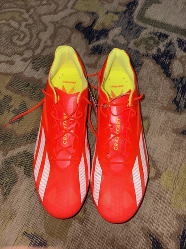 Adidas X Crazyfast+ FG Soccer Shoes, Size 11, Speedportal, Solar Red - Picture 3 of 4