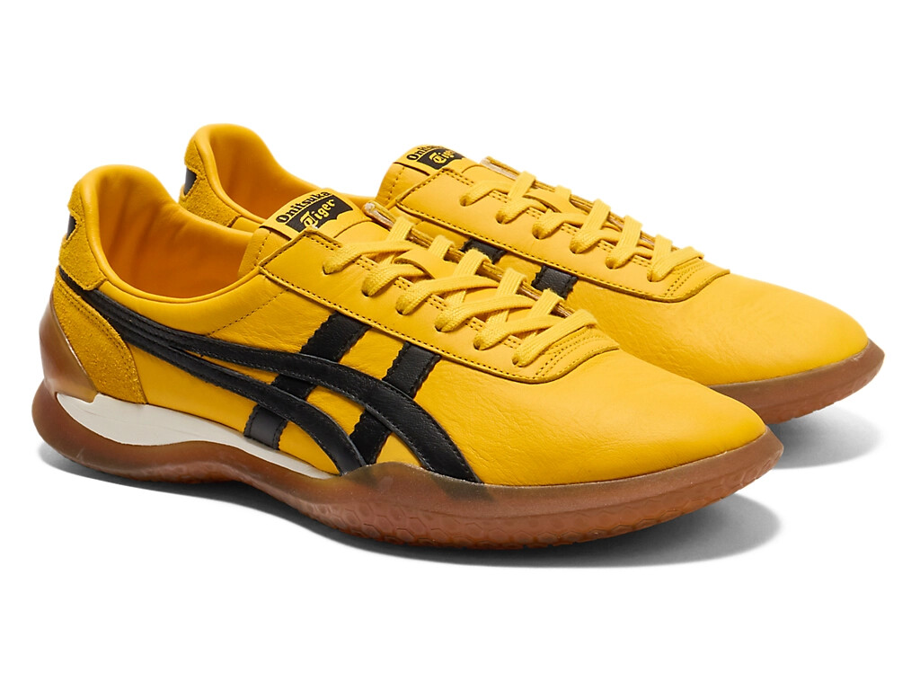 ◆onitsuka tiger◆ Obori A50 1183C403_750 Onitsuka Tiger OHBORI A50 1183C403 750 YELLOW BLACK Unisex