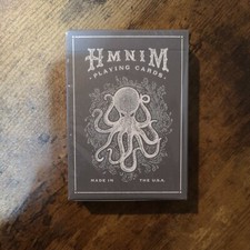 Hi My Name is Mark V2 Grey Playing Cards New Sealed Art of Play Rare HMNIM Deck