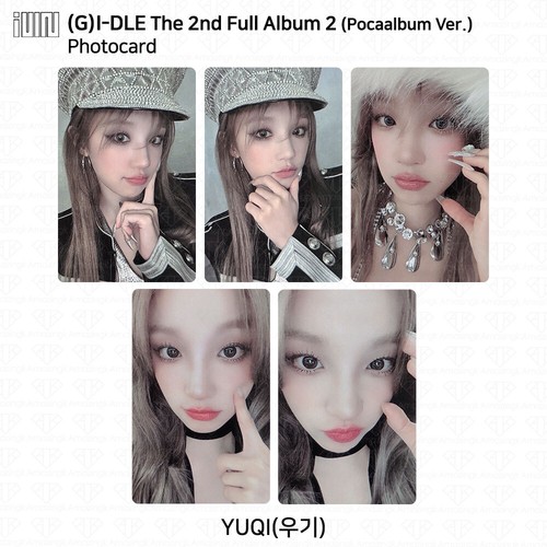 (G)I-DLE G-IDLE 2nd Full Album 2 Two Pocaalbum Ver Official Photocard QR Card - Picture 91 of 120