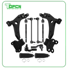 10x Front Lower Control Arm Tie Rod End Sway Bar For 2013-2017 2018 Ford Escape