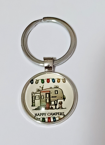 Happy Camper Schlüsselanhänger Konvolut 2 - Bild 5 von 8