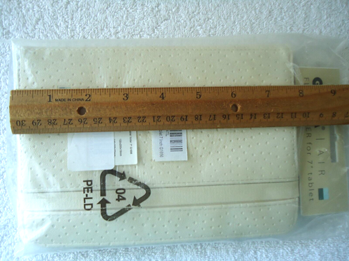 " NIP " Golla Air Flip Folder For 7" Tablet Cream " Great Gift " See Pics - Picture 6 of 7
