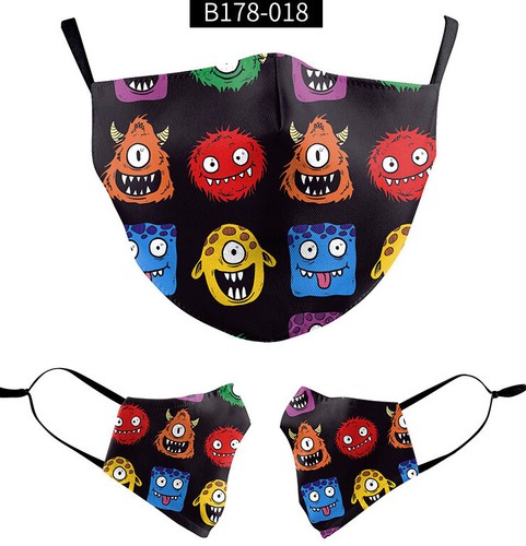 UK Women Men Face Mask Protective Reusable Washable Dust Pollution Fashion Masks - Picture 8 of 114