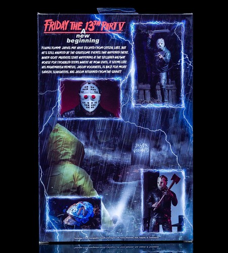 NECA Friday the 13th Part 5 Jason Voorhees Ultimate 18cm Action Figure Model Toy - Picture 11 of 12