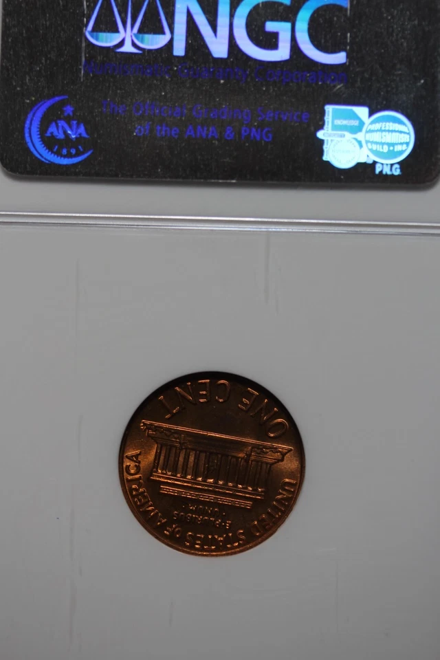 1972- NGC 1C MS66RD LINCOLN MEMORIAL CENT #B45961 - Image 2 of 2