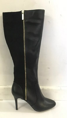 lipsy zip detail stiletto knee high boots