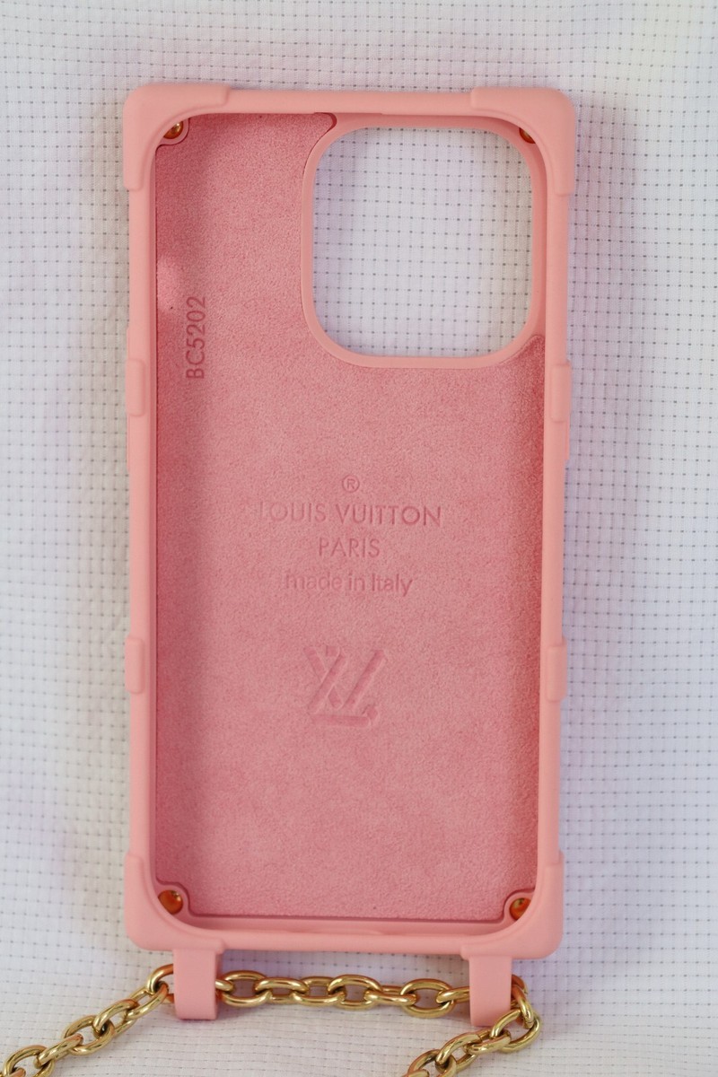 LOUIS VUITTON リ・トランク IPHONE14 PRO Louis Vuitton Re-Trunk Iphone 14 Pro Phone Case Pink With