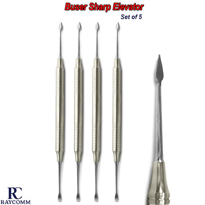 Buser Sharp Periosteal Elevator Mucoperiosteum Reflecting Retracting Implant Lab