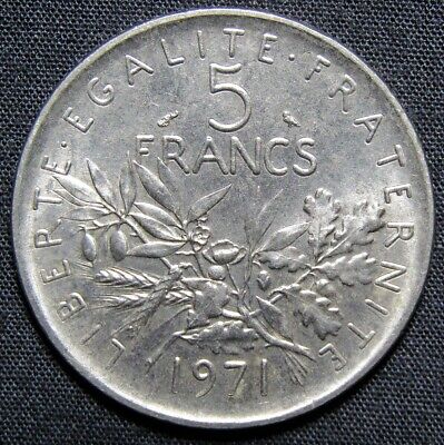 5 francs 1971 coin value 5 francs 1971 coin value