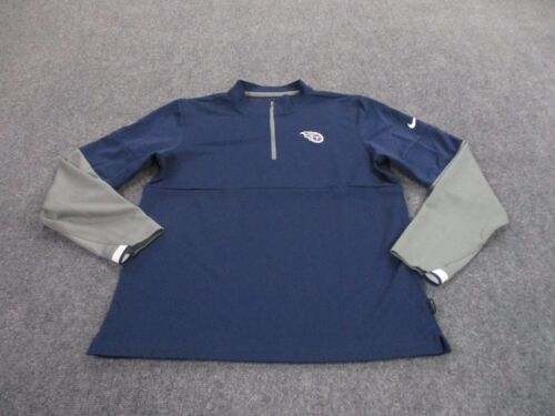 Tennessee Titans Jacket Adult M Blue Performance Football NFL Nike Casual Mens - Picture 2 of 11