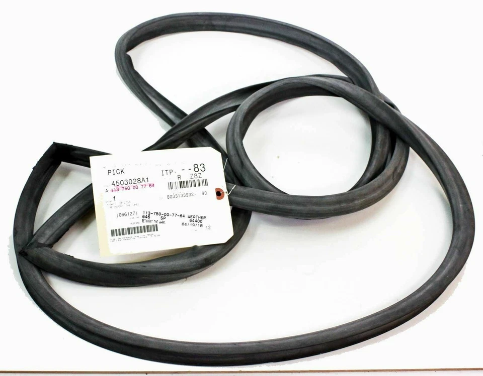 Sello tapa maletero mercedes nuevo oe w113 sl Foto 2 de 4