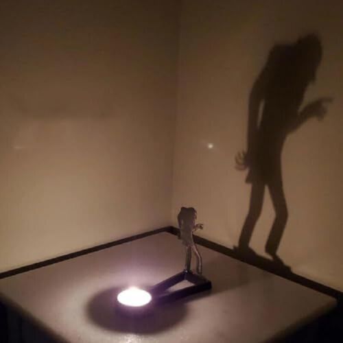 Nosferatu Candle Holder Metal Tealight Shadow Caster Halloween Tea Light Holder - Picture 23 of 27