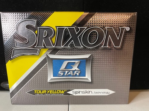Srixon Q-Star Golf Balls, Dozen - Tour Yellow - Picture 1 of 3