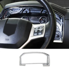 Console Dashboard Panel Trim Decor Frame For Dodge Ram 1500 2010-2017 Chrome