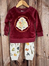 Harry Potter Baby 4 Piece Pajama Set Size 18 Months New Sweater 2 Bodysuit Pants