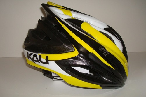 Kali Protectives Phenom Road Helmet Orbit Black/Yellow, Small/Medium - Picture 3 of 5