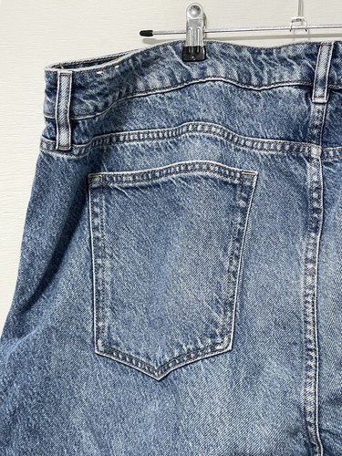 Just Jeans Denim Shorts Womens Size 24 Blue Mid Rise Stretch Pockets Distressed - Picture 10 of 13