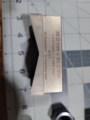 Alfra 36 x 86 mm (DIN) 16-pin Punch/Die Set. CHIPPED PIECES, PARTS ONLY! - Picture 3 of 23