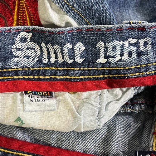 Coogi Vintage Y2K/90s Jeans Size 40x34* (40x31) Embroidered Wide Leg - Picture 8 of 16