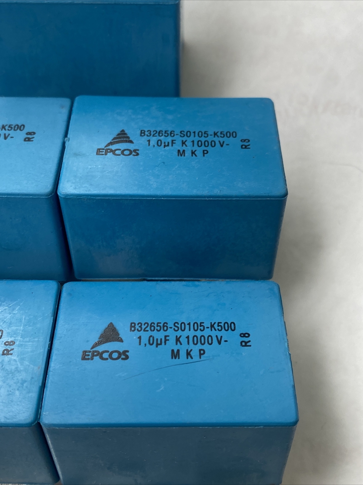LOT OF 6- Epcos B32656-S0105-K500 Capacitor 1.0UF 1000V