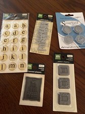 Making Memories Metal Scrapbook Embellishments Letters Wedding Love Charm