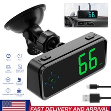 Universal Digital Speedometer Gps Car Hud Head-up Display Mph Overspeed Alarm Us Universal Digital Speedometer Gps Car Hud Head-up Display Mph Overspeed Alarm Us