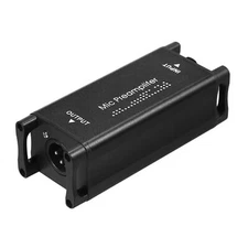 Microphone Preamplifier Audio Booster Ultra-Clean Gain for Studio Recording F3A5