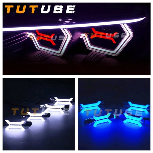 4*X Concept LED Angel Eyes For BMW F80 M3 M4 F82 F83 F36 LED Headlights/Halogen - Bild 1 von 11