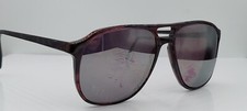 Vintage London Fog LF.07 Brown Gray Pilot Sunglasses USA FRAMES ONLY