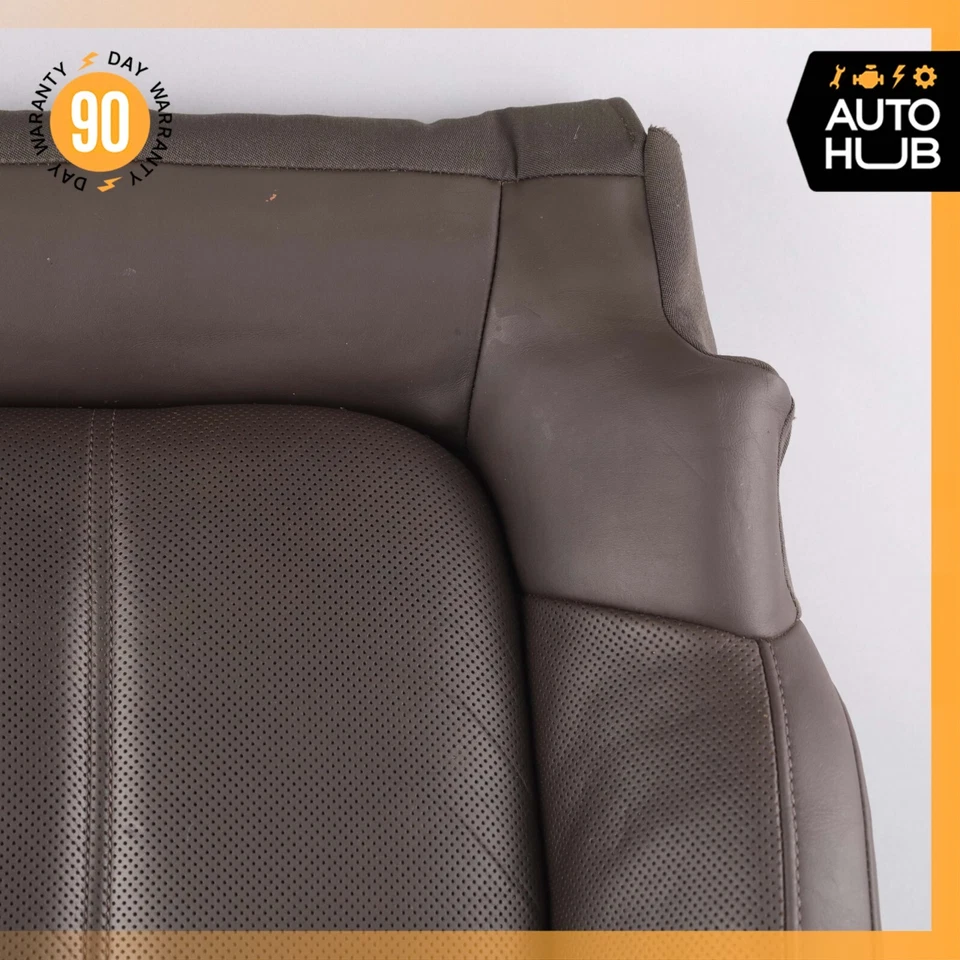 Cojín asiento inferior delantero derecho cuero natural Porsche Cayenne 958 Hybrid S Foto 3 de 4