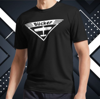 NEW! Bucker Aircraft Logo Funny USA Size Unisex Hoodie & T-Shirt