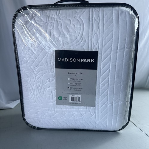 Madison Park King Tuscany 3-teiliges Wende-Quilt-Set mit gewelltem Rand - Bild 2 von 3