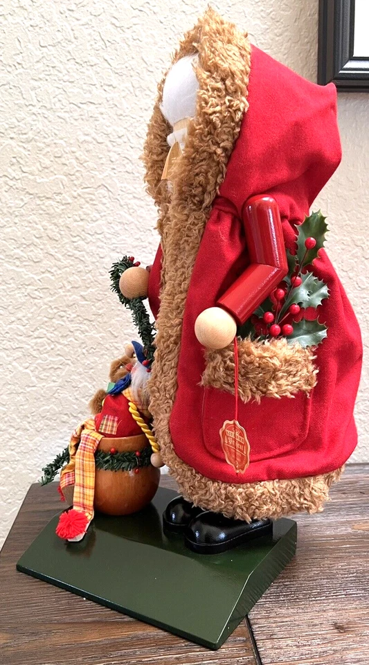 Cascanueces Steinbach S1661 "Good Old Santa" 17" Tradicional ¡Nuevo! Foto 4 de 4