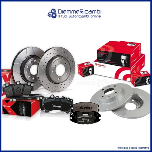 KIT DISCHI + PASTIGLIE BREMBO POSTERIORI PER FORD TRANSIT TOURNEO 280MM 06->14 - Imagen 3 de 4